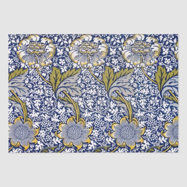 Seidenpapier: WILLIAM MORRIS : KENNET Seidenpapier (Vorderseite)
