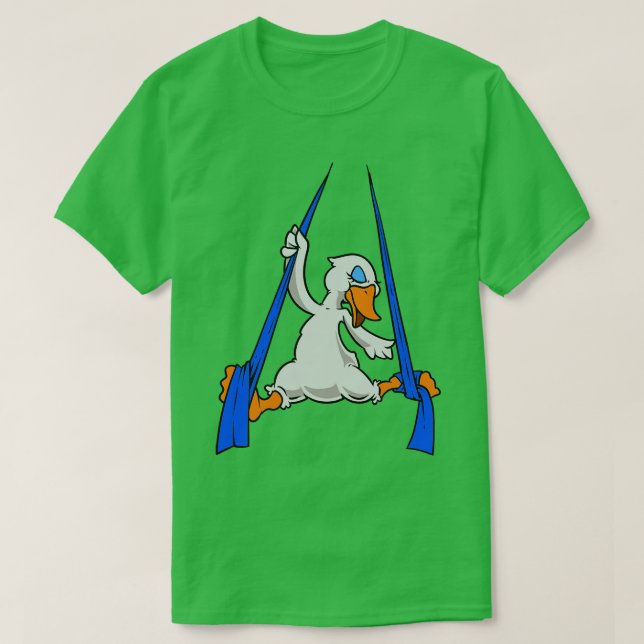 Seidenschwan T-Shirt (Design vorne)