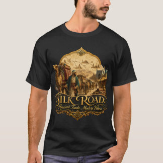 Seidenstraße Antiker Handel Moderne Vibes Lustige  T-Shirt