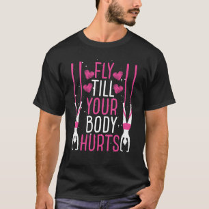 Seidentanzgymnastik Akrobat Luftzirkus T-Shirt