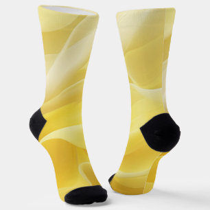 Seidige Strahlung Socken