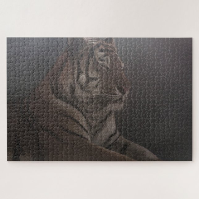 Seidiger Tiger (Horizontal)