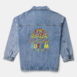 Seien nette Männer Frauen Regenbogen Inspiration A Jeansjacke