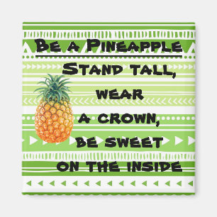 Seien Sie Ananas Magnet