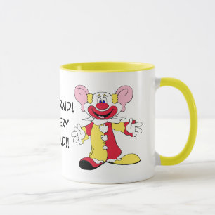 SEIEN SIE ANGST! Big Eared Clown Keramik Tasse