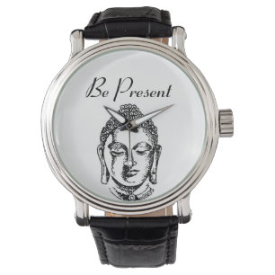 Seien Sie anwesend Armbanduhr