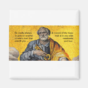 Seien Sie bereiter immer - St Peter - Magnet