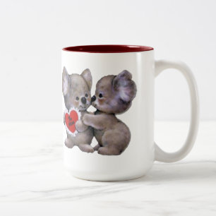 Seien Sie Bergwerk-Koala Zweifarbige Tasse