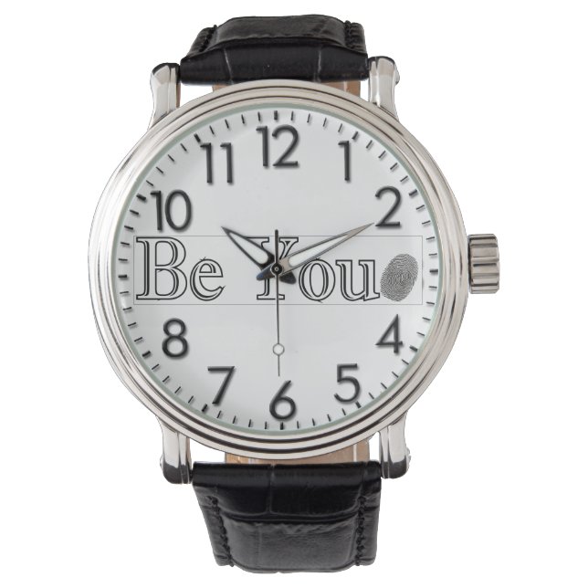 Seien Sie dabei Armbanduhr (Vorderseite)