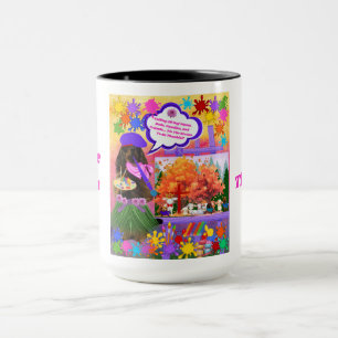 Seien Sie dankbar für die Tasse zum Erntedankfest