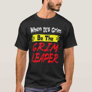 Seien Sie der grimmige Sensenmann Playoffs Coach P T-Shirt