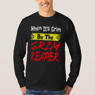 Seien Sie der grimmige Sensenmann Playoffs Coach P T-Shirt