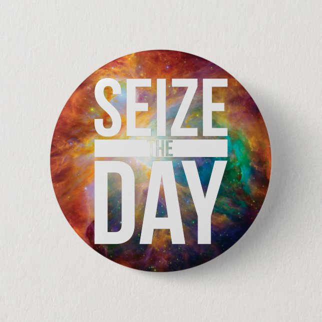 Seien Sie der Nebel des Tages Button (Vorderseite)