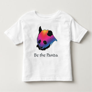 Seien Sie der Panda Kleinkind T-shirt