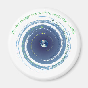 Seien Sie die Änderung Magnet