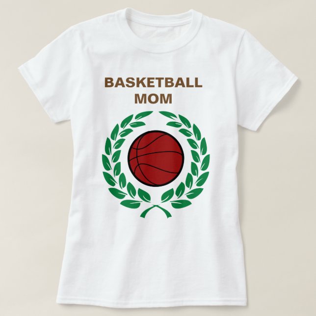 Seien Sie die beste Basketball-Mama T-Shirt (Design vorne)