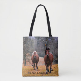 Seien Sie die Leader Pferde Racing Tasche