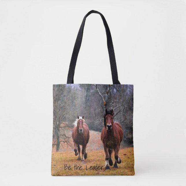 Seien Sie die Leader Pferde Racing Tasche (Vorderseite)