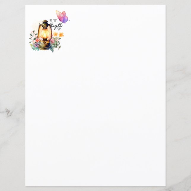 Seien Sie die Lichtgestation (Vorderseite)