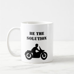 Seien Sie die Lösungs-Tasse Kaffeetasse