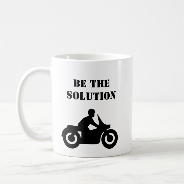 Seien Sie die Lösungs-Tasse Kaffeetasse (Links)