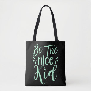 Seien Sie die schöne kid positive Botschaft in Min Tasche