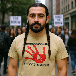 Seien Sie die Stimme der Voiceless T-Shirt