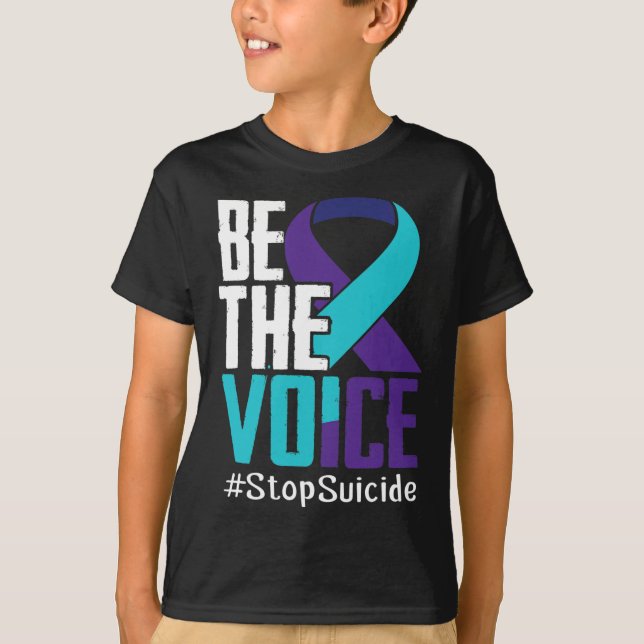 Seien Sie die Stimme, um das Bewusstsein für Selbs T-Shirt (Vorderseite)