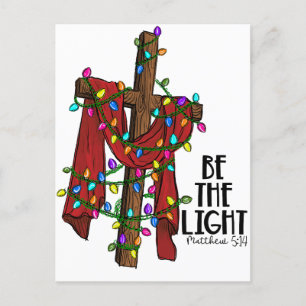 Seien Sie die wahre Geschichte Jesus Birth Manger Postkarte