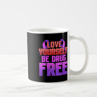 Seien Sie drogenfreie Liebe Ihr Lila Multifunktion Kaffeetasse