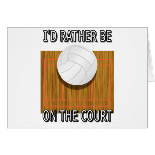 Seien Sie eher auf dem Gericht (Volleyball)