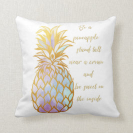 Seien Sie ein Ananas-Wurfs-Kissen Kissen