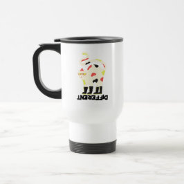 Seien Sie ein anderes lustiges Katzendesign Reisebecher