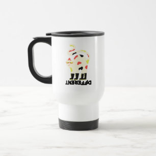 Seien Sie ein anderes lustiges Katzendesign Reisebecher