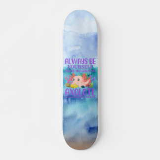 Seien Sie ein Axolotl-Skateboard Skateboard
