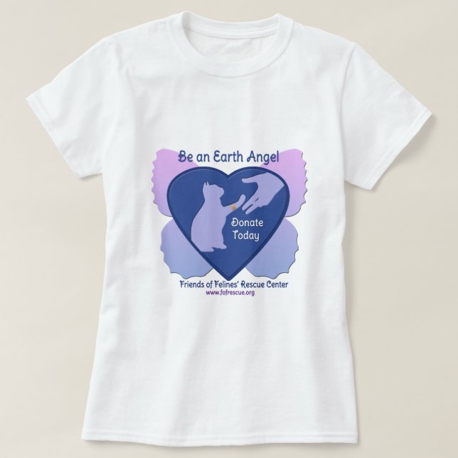 Seien Sie ein Erdengel zu FFRC T-Shirt (Design vorne)