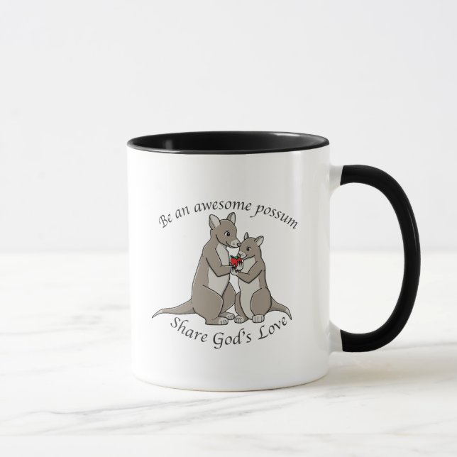 Seien Sie ein fantastisches Opossum - teilen Sie Tasse (Rechts)