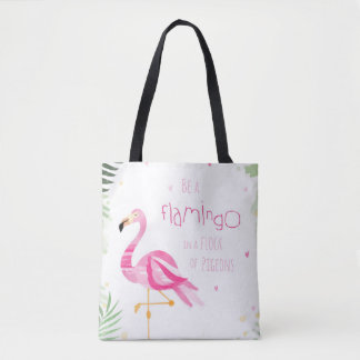 Seien Sie ein Flamingo - Taschentasche Tasche