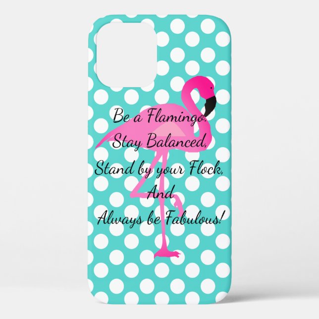 Seien Sie ein Flamingo-Telefon-Kasten Case-Mate iPhone Hülle (Rückseite)