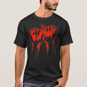 Seien Sie ein Freund und keine Bulle Art T-Shirt