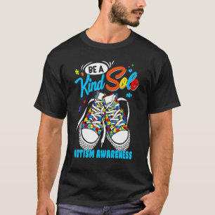 Seien Sie ein freundlicher, einsamer Autismus Bewu T-Shirt