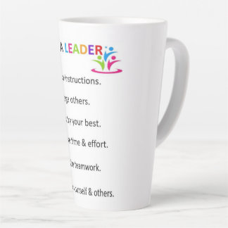 Seien Sie ein führender Mauszeiger Milchtasse