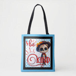 Seien Sie ein gesunder Zuckerschädel Tasche