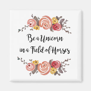 Seien Sie ein Magnet für das Zeichnen von Blume au
