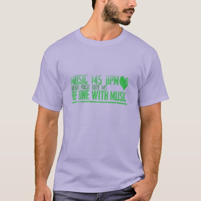 seien Sie ein mit Musikt-shirt T-Shirt (Vorderseite)