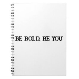 Seien Sie ein Motivierend Notebook für Kinder Notizblock