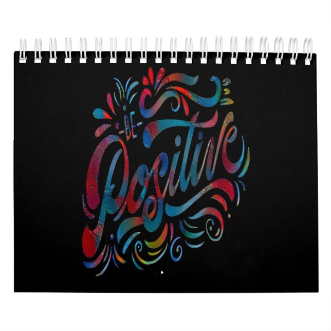 Seien Sie ein positiver, positiver Zitatskalender Kalender (Titelbild)
