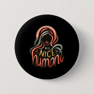 Seien Sie ein schöner Sticker1 Button