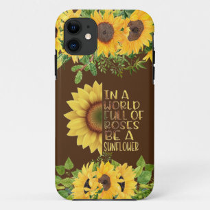 Seien Sie ein Sonnenblumenangebot Case-Mate iPhone Hülle