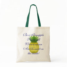 Seien Sie eine Ananas-Taschentasche